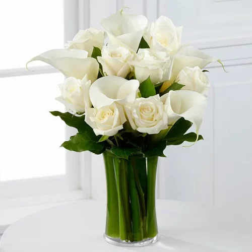 White Solace Bouquet