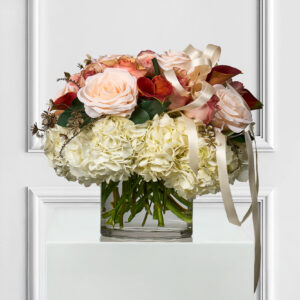 Peach Daiquiri Bouquet: Vibrant Roses, Daisies & Lilies