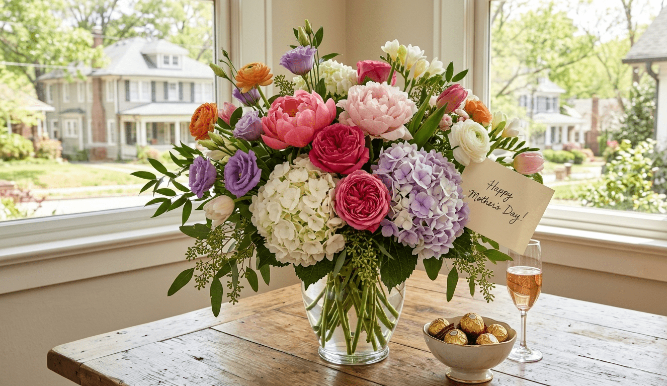 Need last minute Mother's Day flowers in Atlanta? Northpark Florist delivers same day until 2 PM.