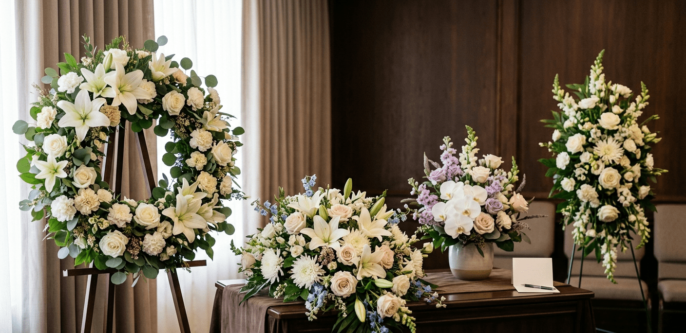 How to Choose Tasteful Funeral Flower Arrangements With Proper Etiquette