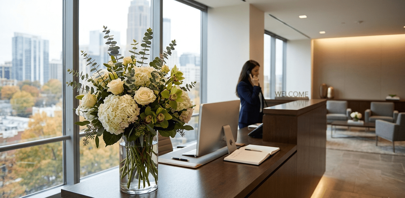 How Atlanta Businesses Order Flowers for the Office (Corporate Flower Delivery in Atlanta)