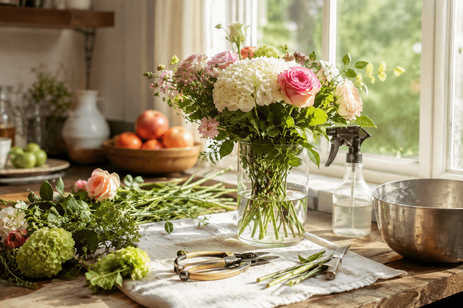 How to Make Cut Flowers Last in Atlanta’s Humidity & Summer Heat?