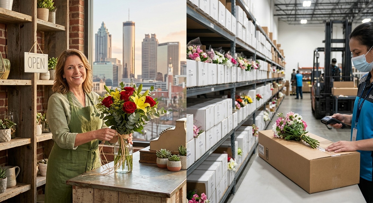 Local Atlanta Florist vs. Delivery Apps: What You Actually Get for Your Money