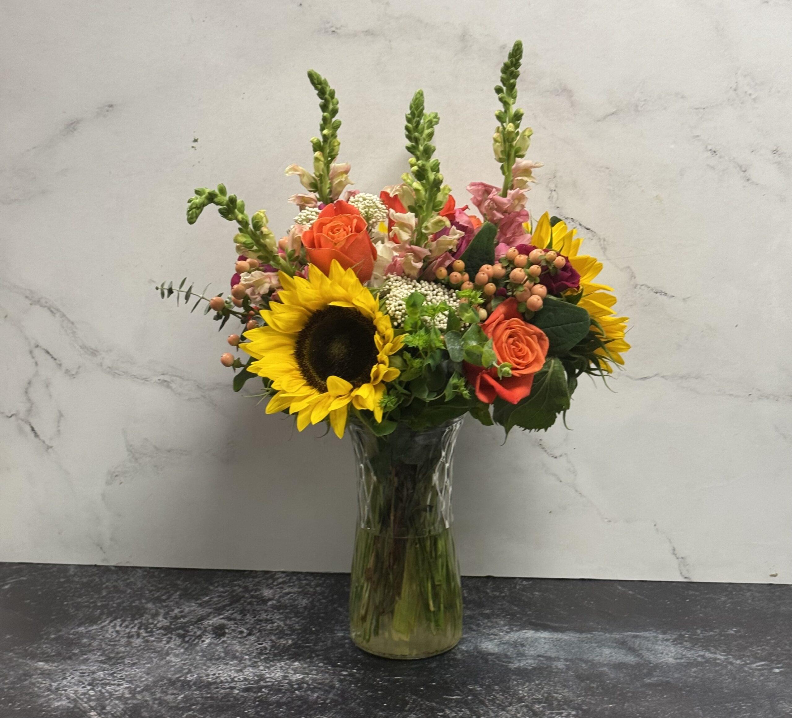 Garden Sunflower Bouquet